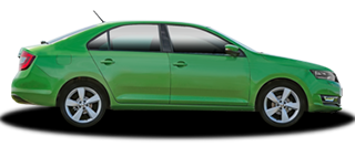 Pronájem vozidla Škoda Rapid